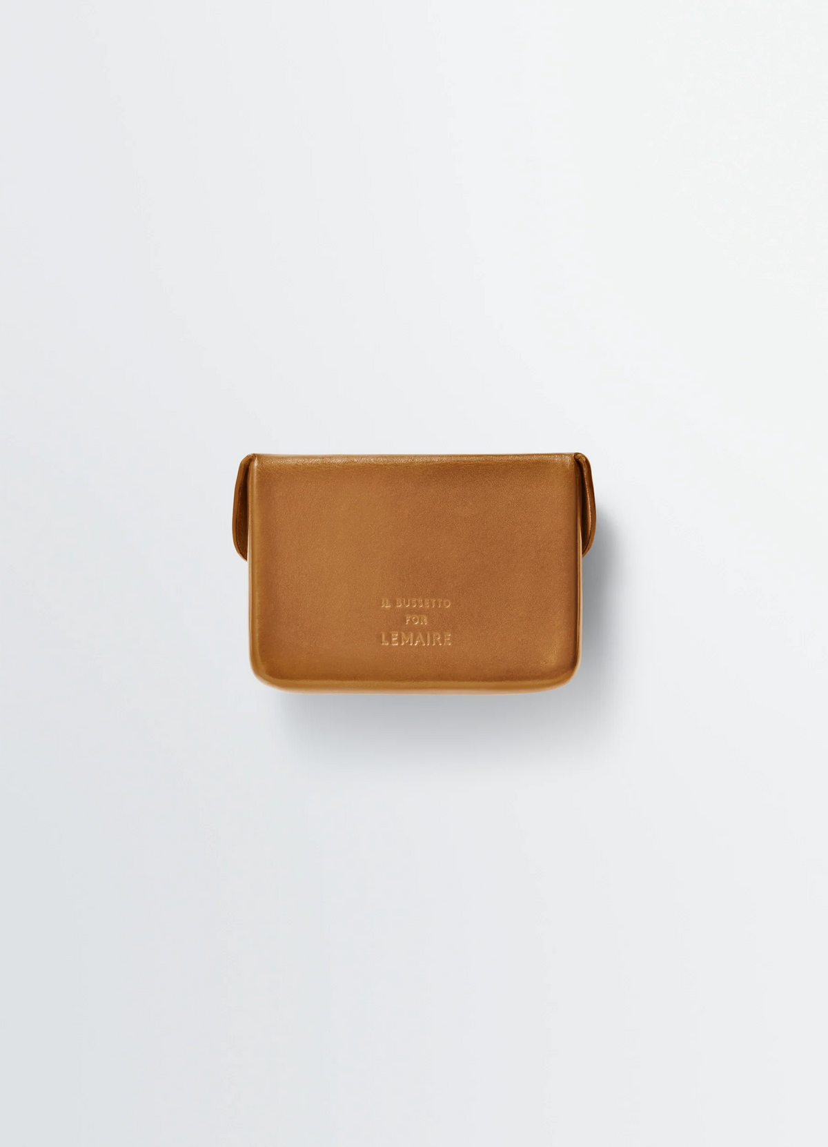 IL BUSSETTO FOR LEMAIRE CARD HOLDER IN VEGETABLE LEATHER