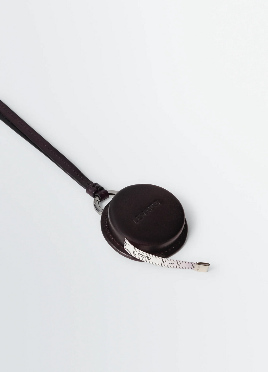 MOLDED TAPE NECKLACE IN PATINA LEATHER