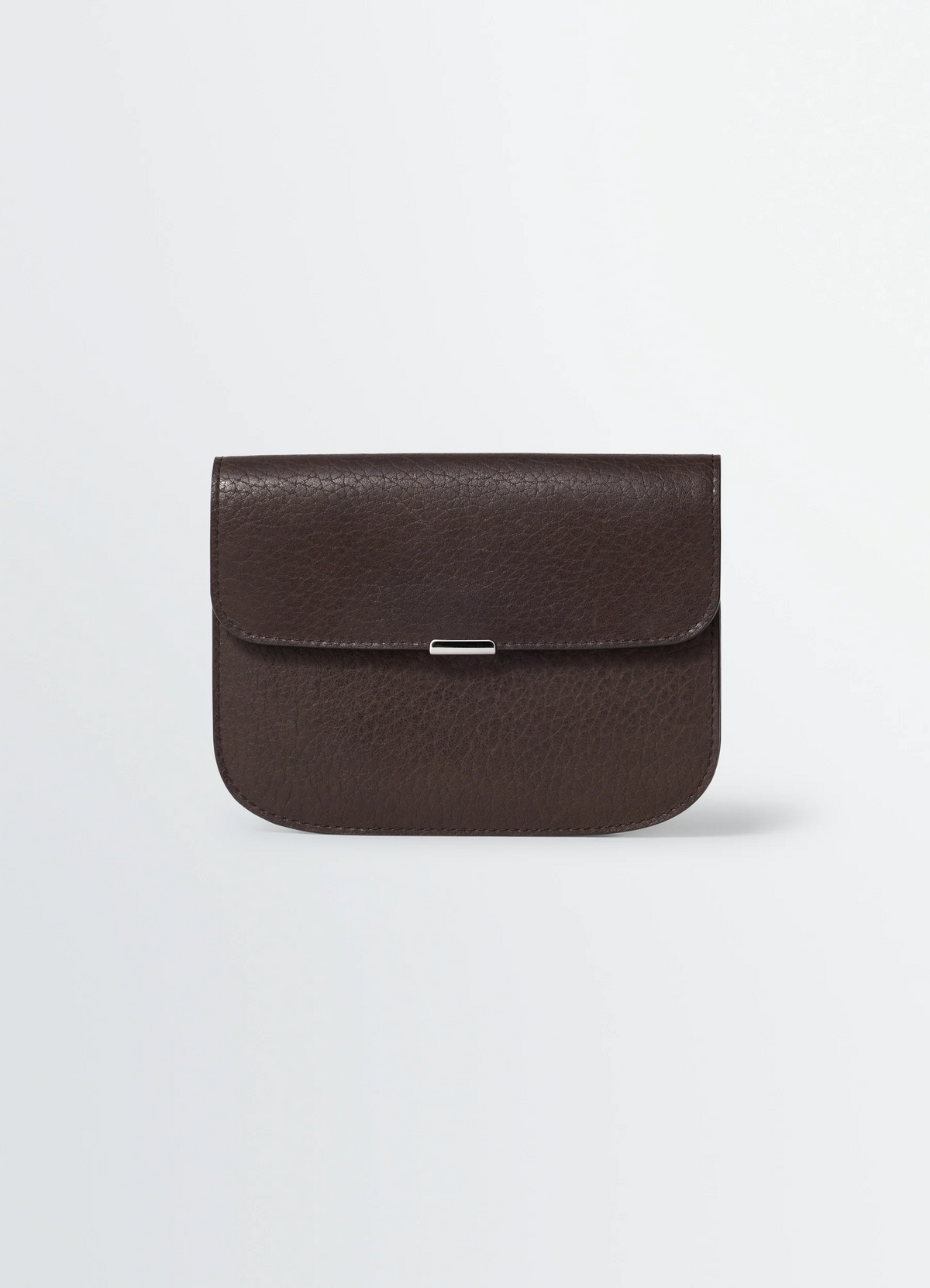 PORTEFEUILLE À PATTE SOUPLE EN CUIR DE VACHETTE GRAINÉ