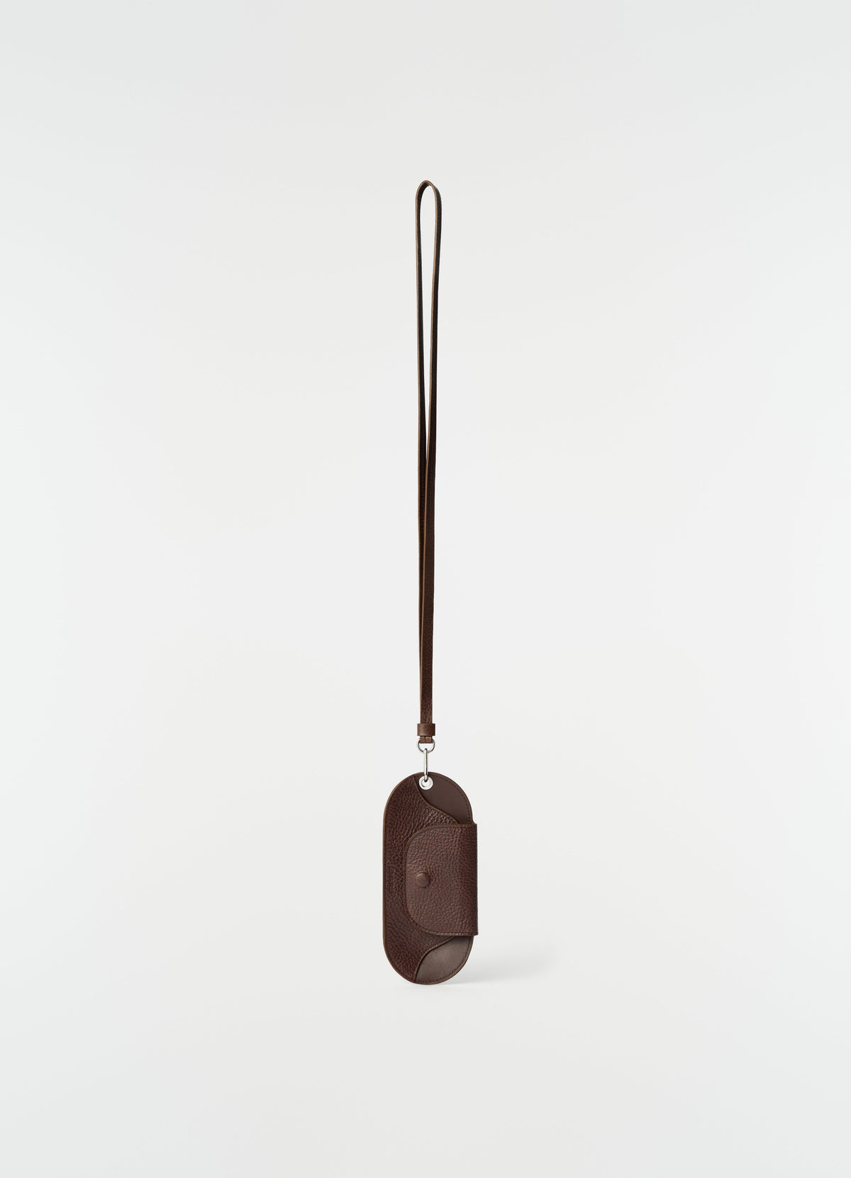 BELL GLASSES HOLDER IN GLOSSY VEGETABLE LEATHER