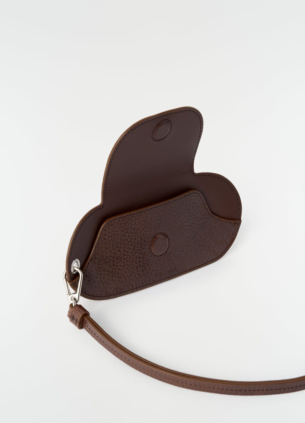 ÉTUI À LUNETTES BELL EN CUIR VÉGÉTAL BRILLANT