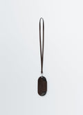 BELL GLASSES HOLDER IN GRAINED COW LEAHER