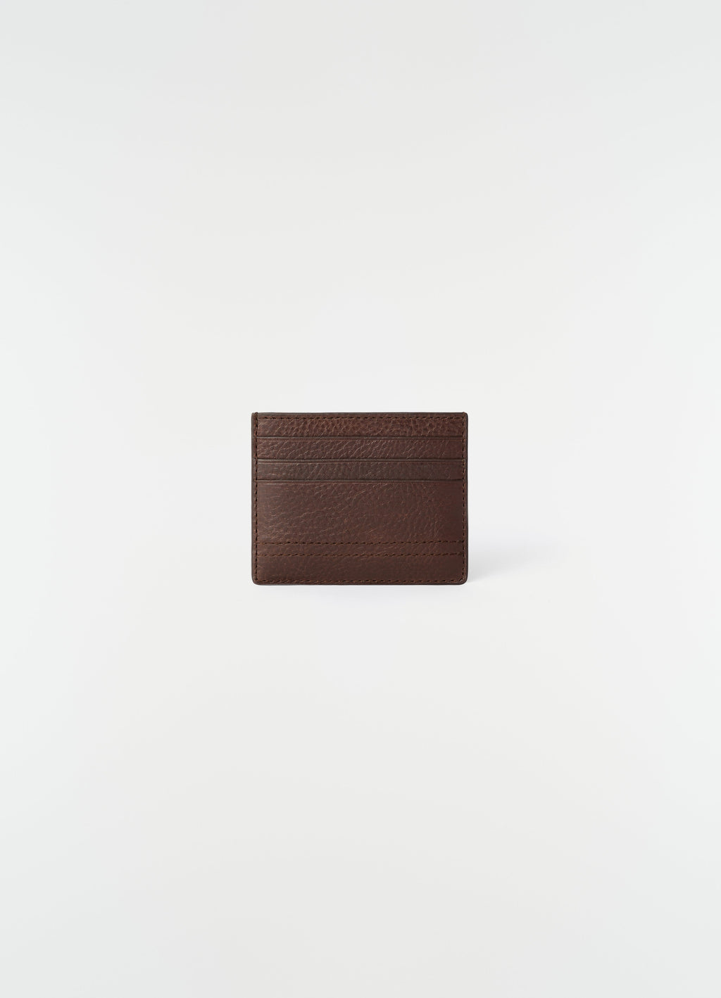 GEAR CARD HOLDER IN GLOSSY VEGETABLE LEATHER