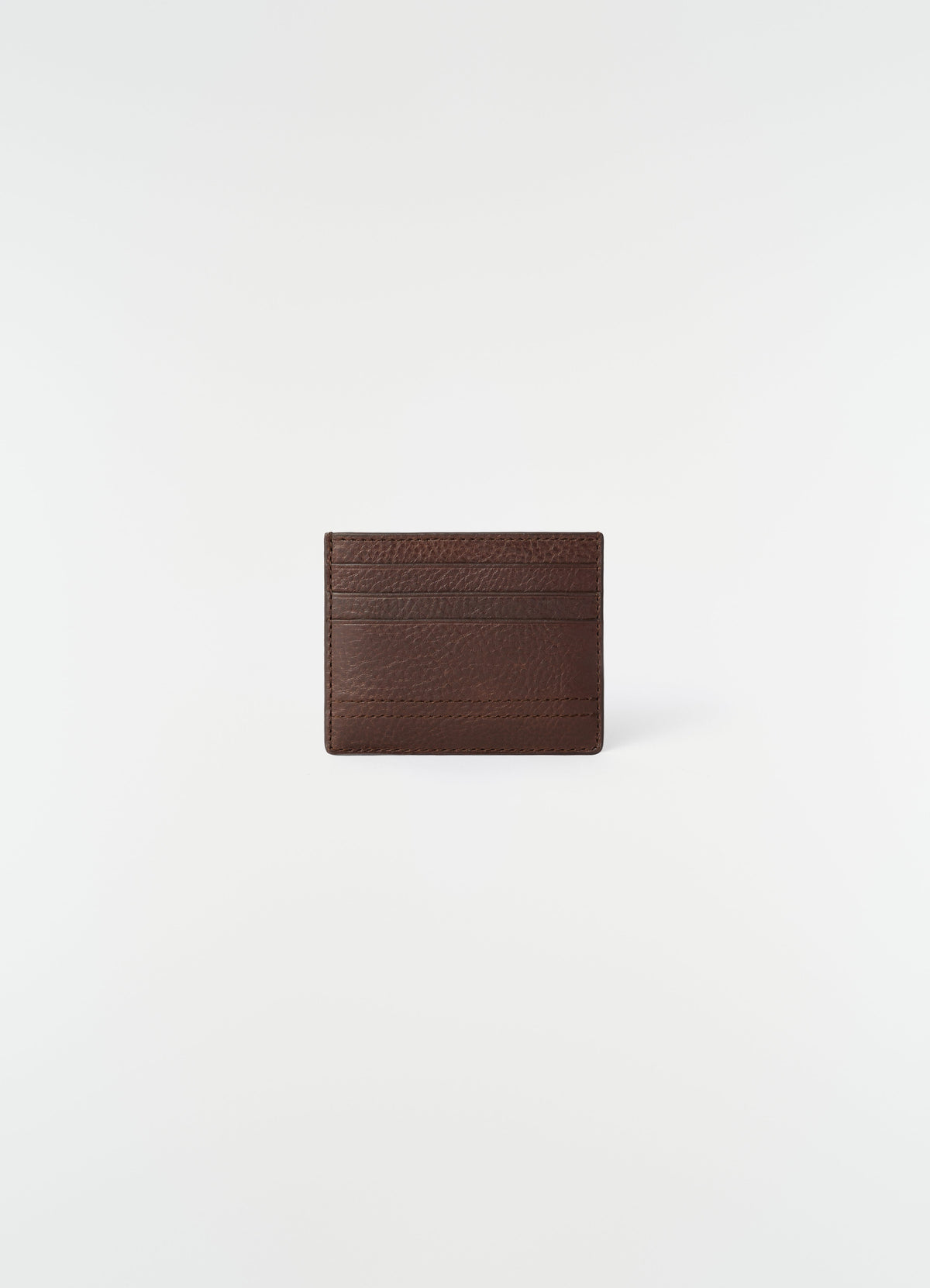 GEAR CARD HOLDER IN GLOSSY VEGETABLE LEATHER