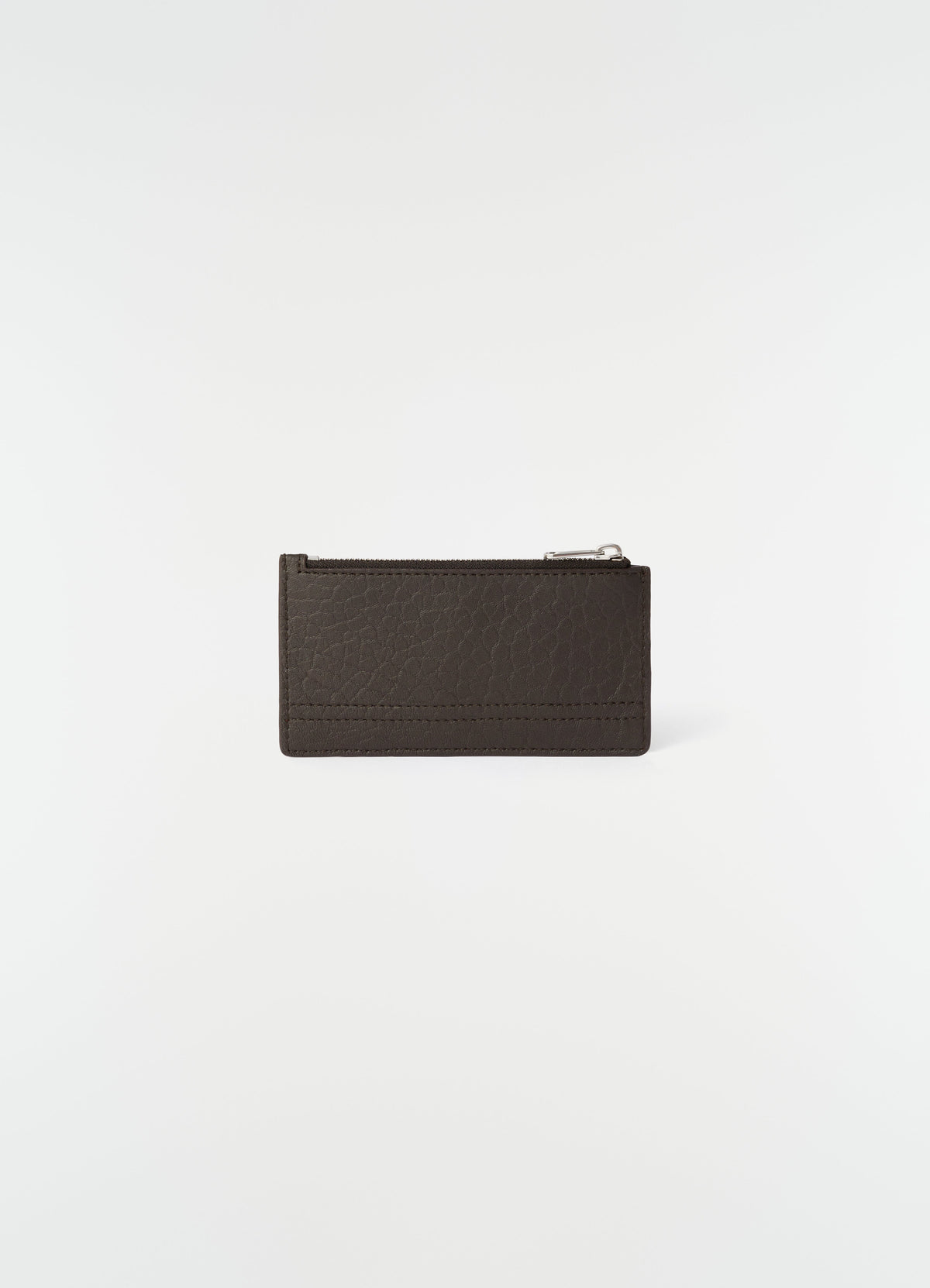 GEAR CARD HOLDER COIN PURSE IN BUBBLE LAMBSKIN LEATHER