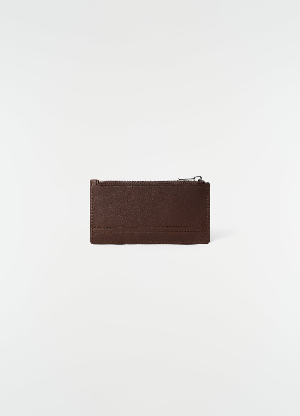 PORTE-CARTES ET PORTE-MONNAIE GEAR EN CUIR VÉGÉTAL BRILLANT