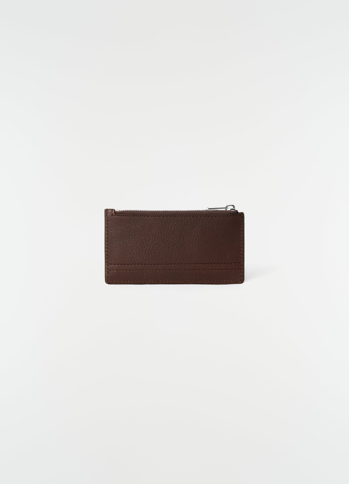 GEAR CARD HOLDER COIN PURSE IN GLOSSY VEGETABLE LEATHER