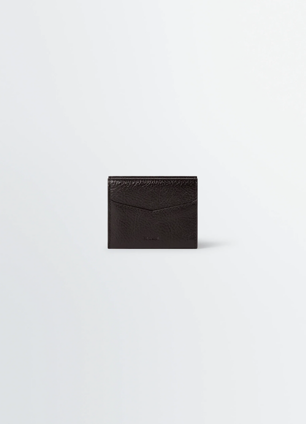 PORTEFEUILLE PLIANT GEAR EN CUIR VÉGÉTAL VERNIS