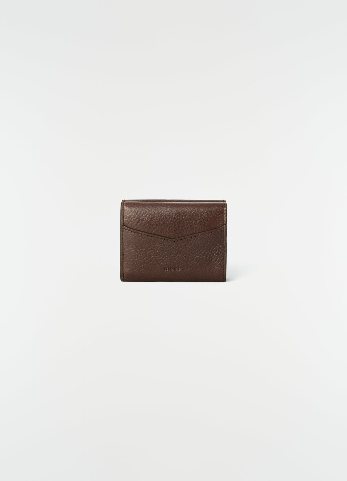 GEAR TRIFOLD IN GLOSSY VEGETABLE LEATHER