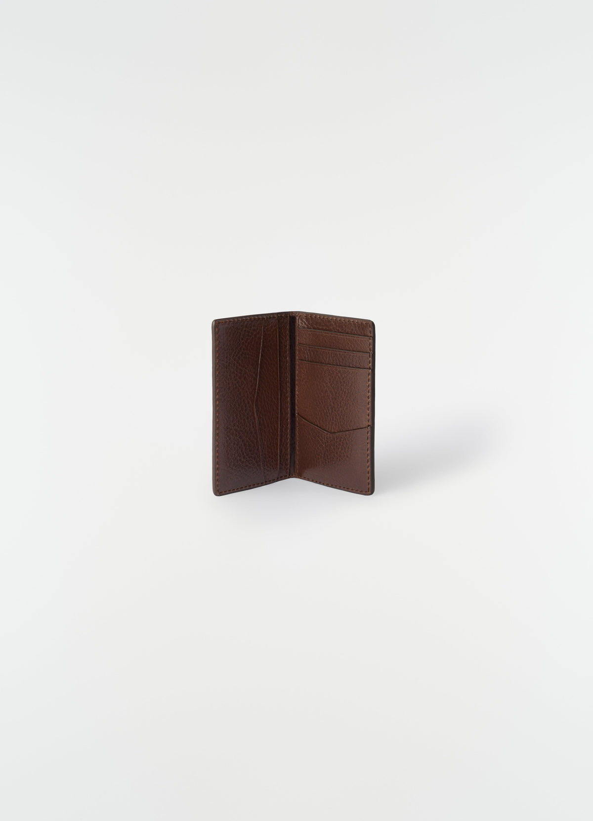 GEAR POCKET ORGANIZER IN GLOSSY VEGETABLE LEATHER