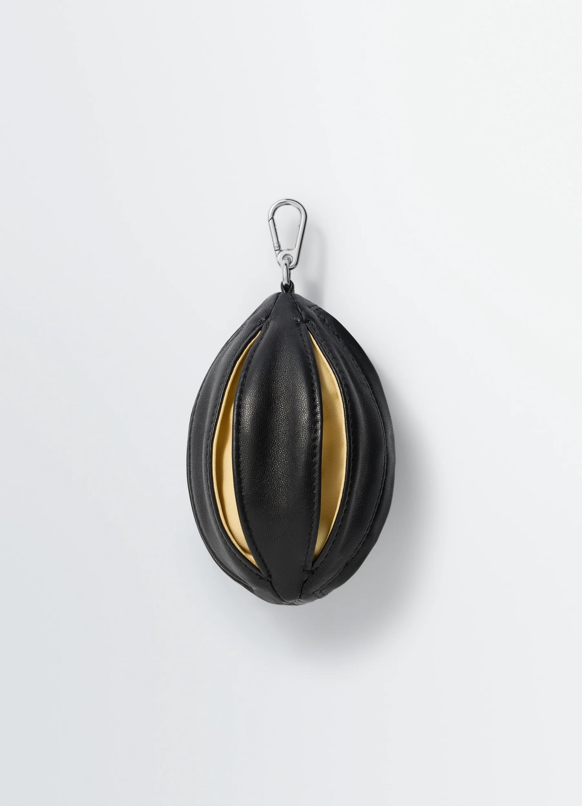 BALLOON BAG CHARM IN NAPPA LAMSKIN LEATHER