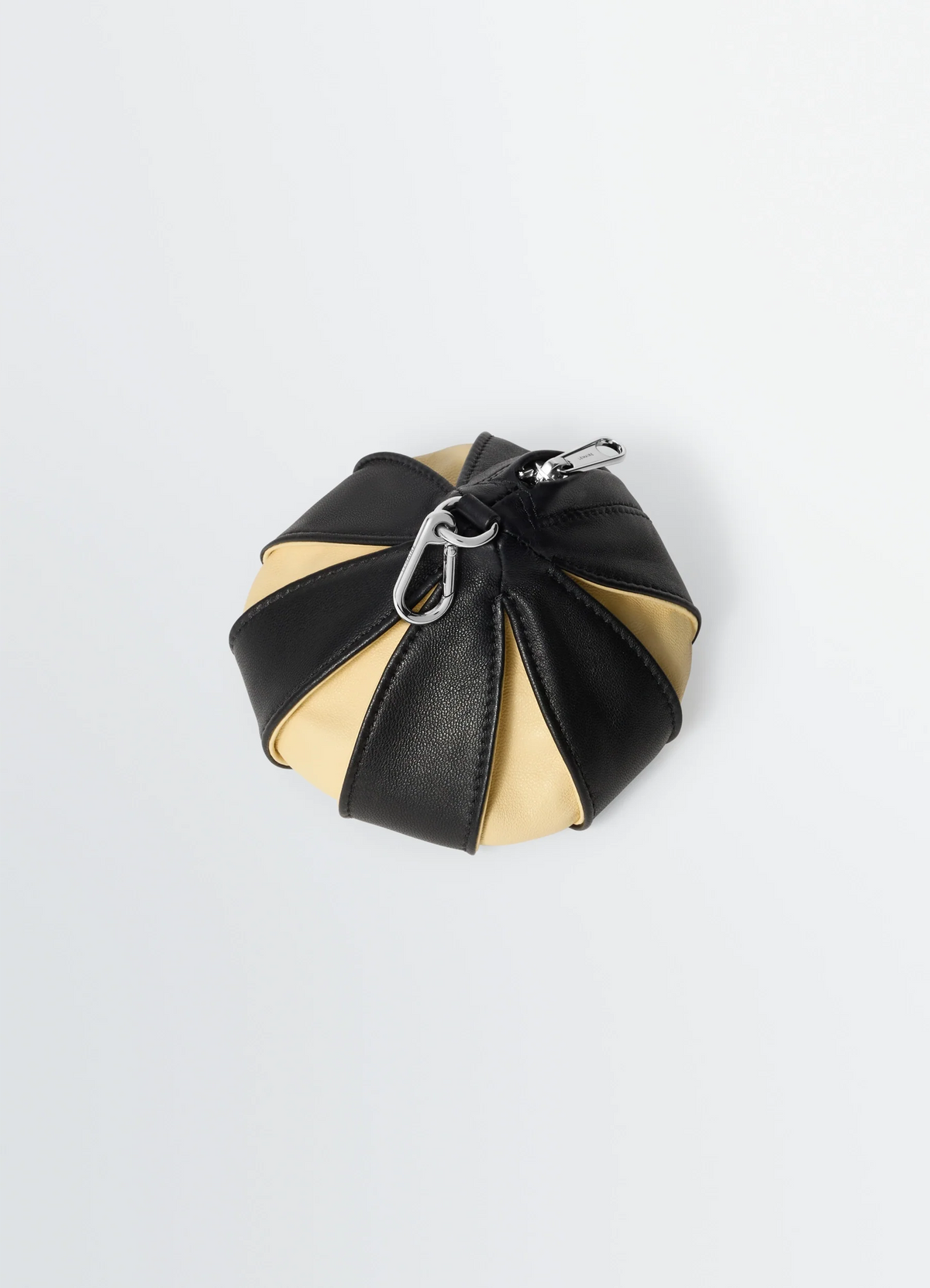 BALLOON BAG CHARM IN NAPPA LAMSKIN LEATHER