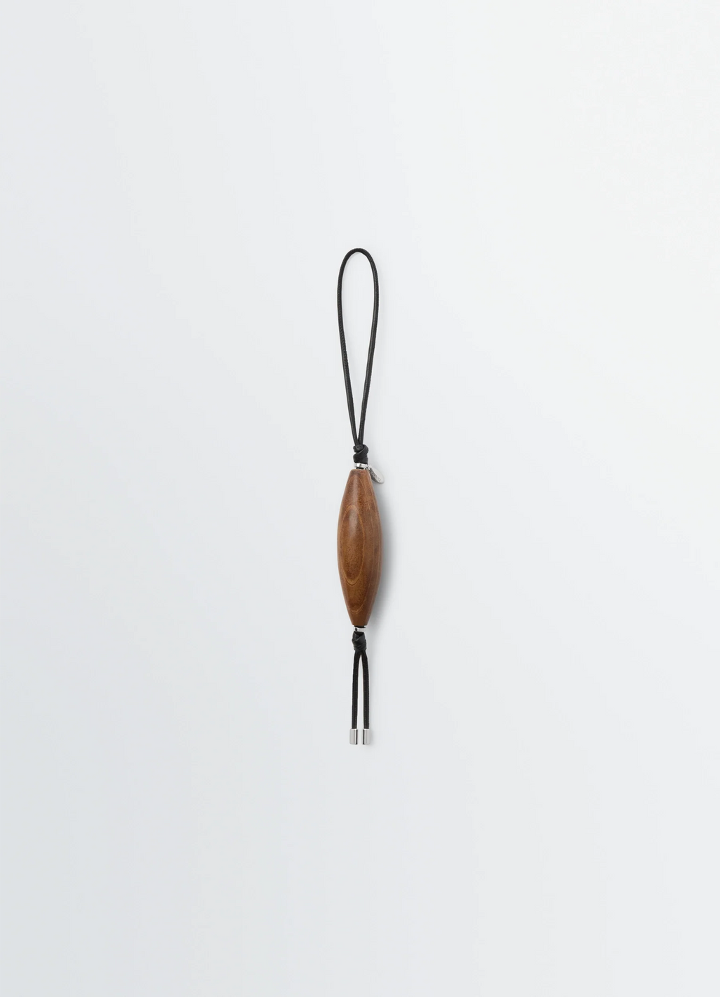 OLIVE HEEL CHARM IN STACKED LEATHER