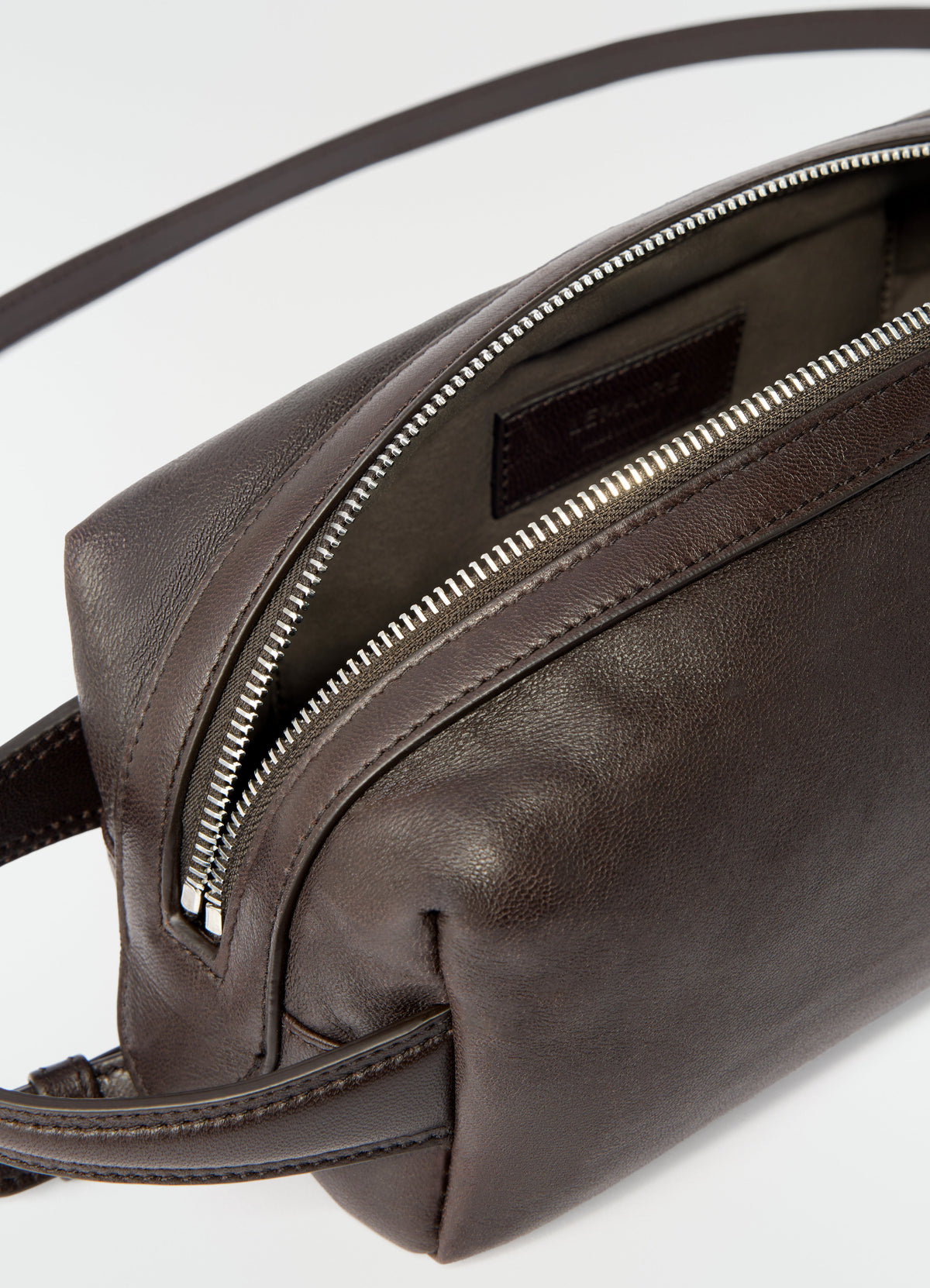 SMALL CARE BAG IN SOFT NAPPA LAMBSKIN LEATHER