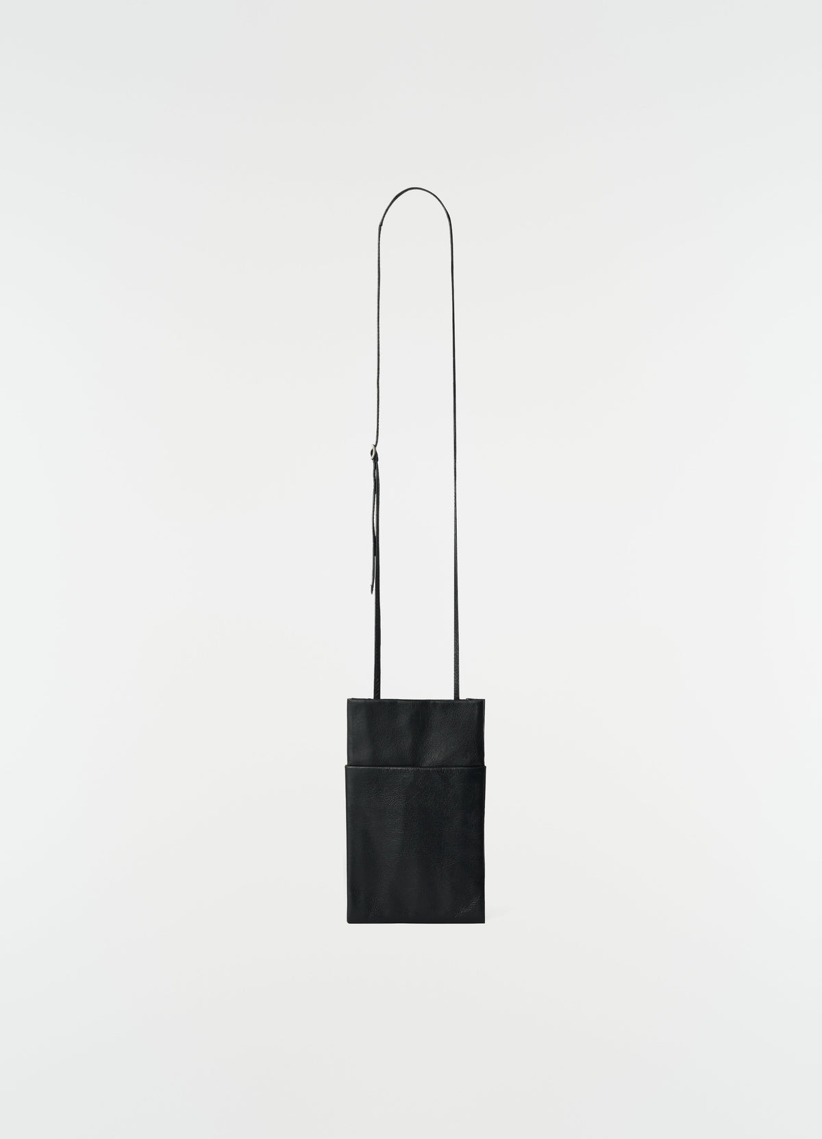 BOOK POUCH IN GRAINED COW LEATHER