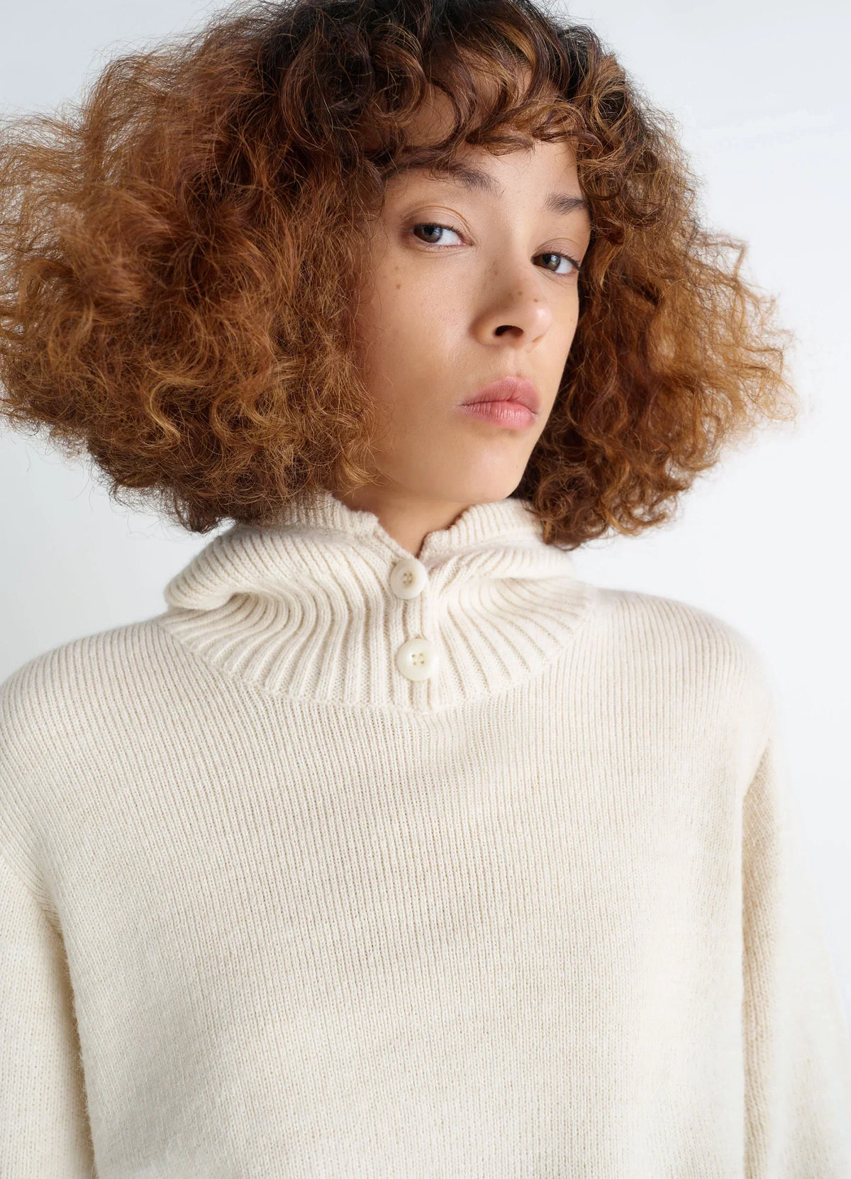 PULL À CAPUCHE EN MÉLANGE DE LAINE D'ALPAGA