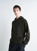 HOODED SWEATER IN ALPACA WOOL BLEND