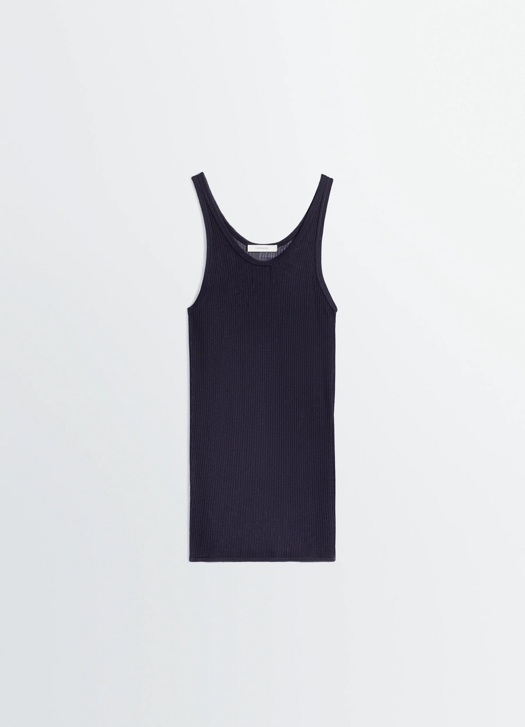 DÉBARDEUR SANS COUTURES EN VISCOSE ET SOIE