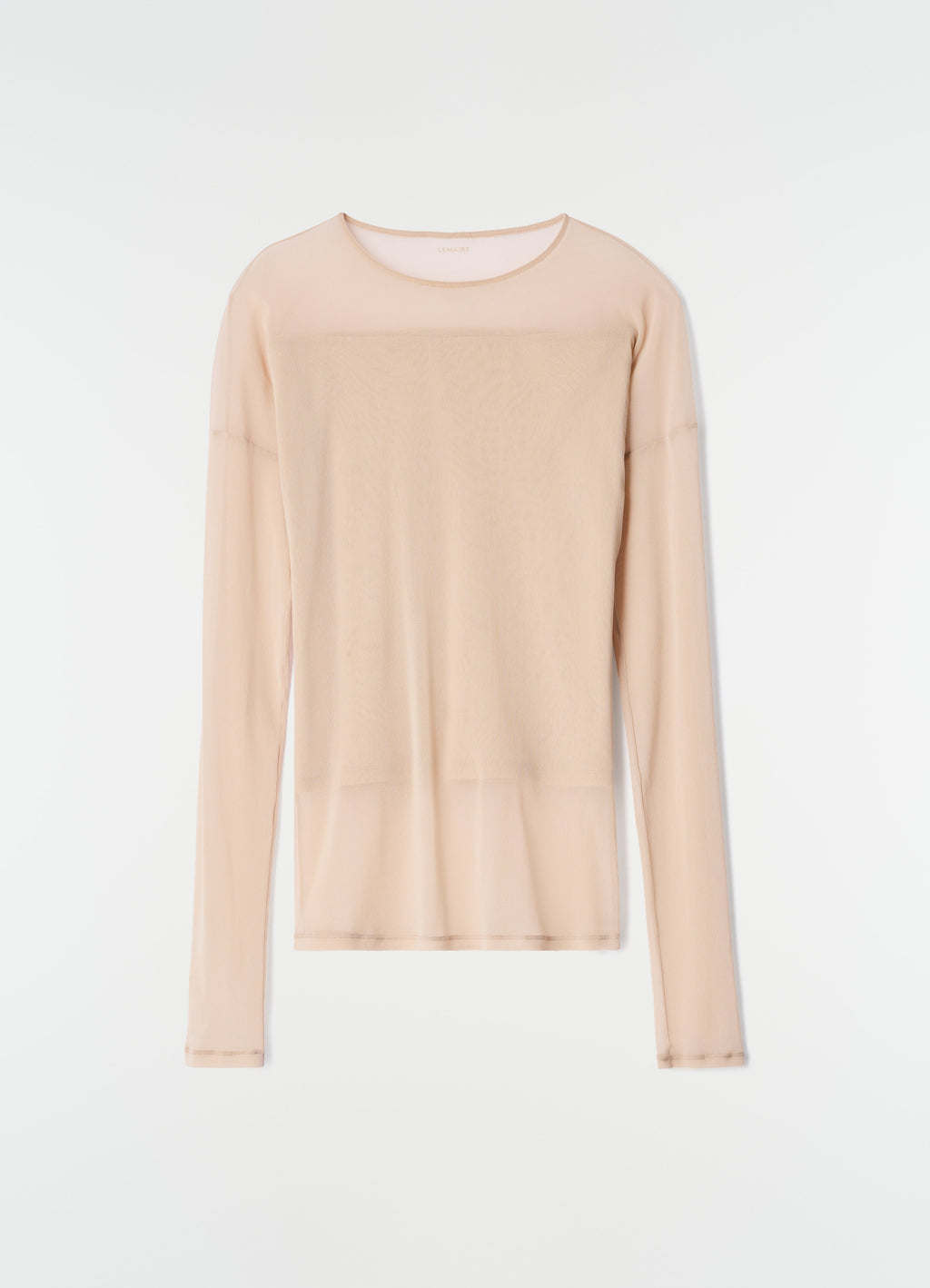 BALLERINA LONG SLEEVE TOP IN MESH JERSEY